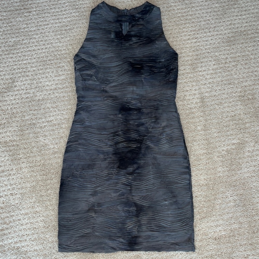 Dress with a cutout